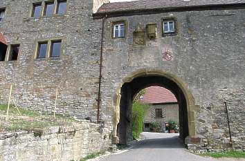 Südlicher Zugang zur Burg Hornberg