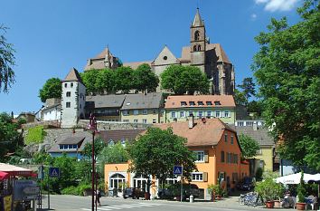 Burgberg mit Stephansmünster in Breisgau am Rhein