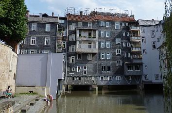 Esslingen: Innere Brücke in Klein Venedig