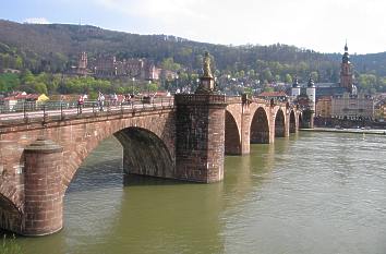  Alte Brücke in Heidelberg