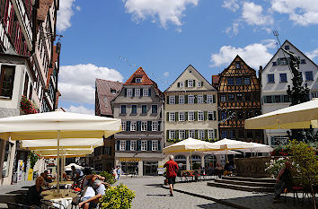 Am Markt in Tübingen