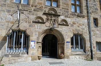 Portal am Palast Veste Coburg