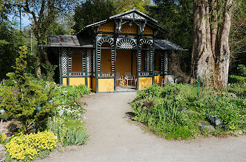 Gartenhaus im Botanischen Garten von Hof am Theresienstein