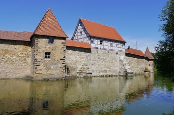 Stadtmauer Seeweiher Weißenburg