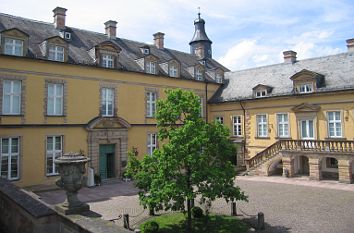 Innenhof Schloss Friedrichstein