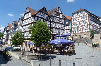 Marktplatz in Homberg (Efze)
