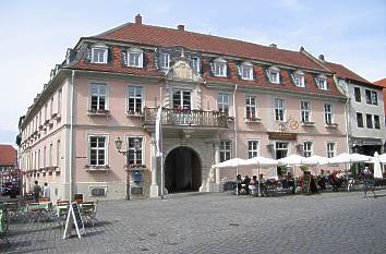 Löwenhof am Marktplatz in Michelstadt