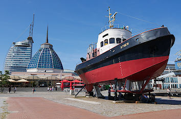 Außenbereich Deutsches Schifffahrtsmuseum Bremerhaven