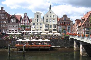 Am Stintmarkt in Lüneburg
