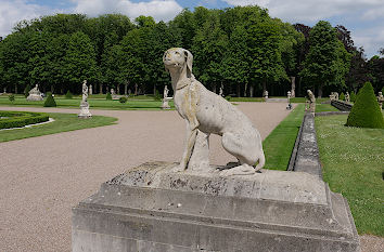 Skulptur Hund Venusinsel Wasserschloss Nordkirchen