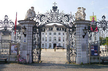 Schmiedeeisernes Barocktor Schloss Engers