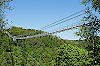 Hängeseilbrücke an der Rappbode-Talsperre