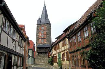 Schreckensturm in Quedlinburg
