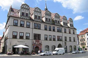 Rathaus am Markt in Naumburg