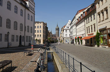 Wasserlauf Jüdenstraße Wittenberg