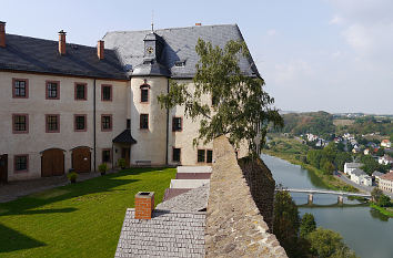 Burg Mildenstein und Freiberger Mulde