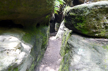 Felsenlabyrinth bei Bad Gottleuba