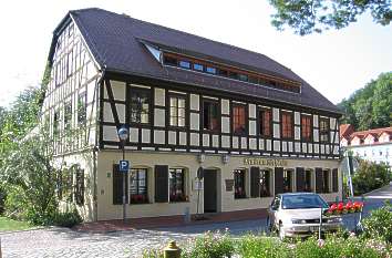 Fachwerkhaus Knopfmuseum Schmölln