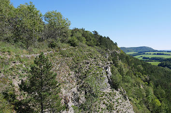 Wanderweg auf dem Kleinen Hörselberg