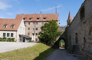 Innenhof Burg Abenberg