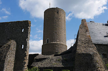 Schlossbergstraße in Burg Gleiberg