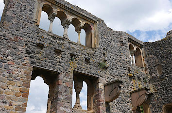 Romanische Fenster Palais Burg Münzenberg