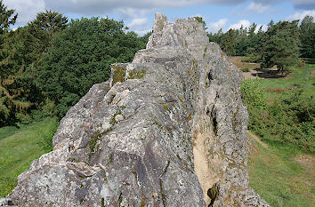 Quarzfels Eschbacher Klippen im Taunus