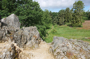 Blick von den Eschbacher Klippen im Taunus