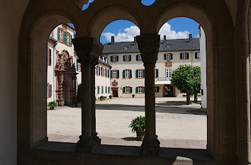 Blick in den Schlosshof Schloss Bad Homburg