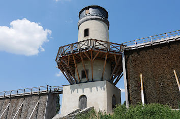 Gradierbau IV un V mit Windmühlenturm Bad Nauheim