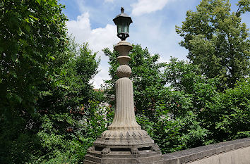 Jugendstil-Laterne in Bad Nauheim