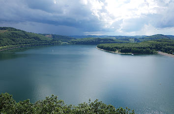 Blick vom Biggeblick zum Biggesee