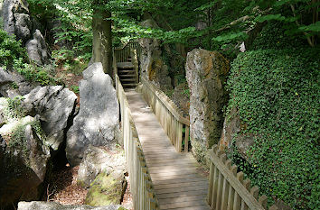 Felsenlandschaft im Felsenmeer Hemer