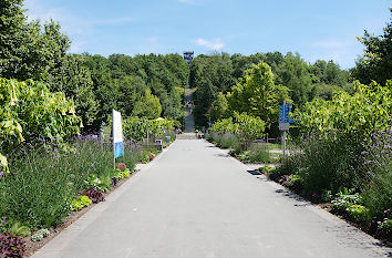 Sichtachse Jübergturm Sauerlandpark Hemer