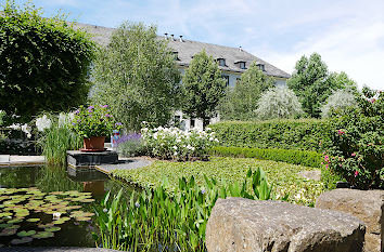 Garten mit Teich im Sauerlandpark Hemer