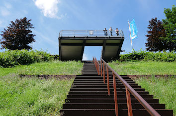 Aussichtspunkt Himmelstreppe am Staudamm in Meschede