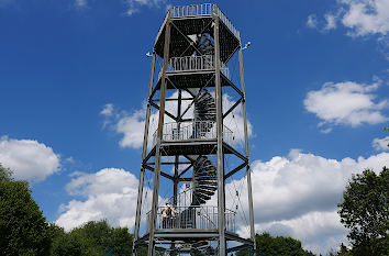 Aussichtsturm Hedwigsturm im Wildpark Bad Marienberg