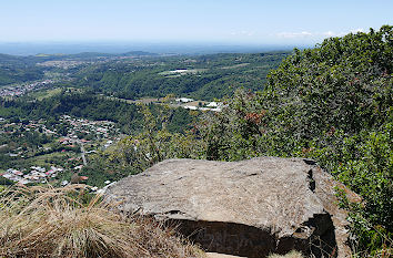 Blick von einem Berg bei Bajo Boquete