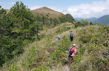 Wanderer bei El Valle de Antón