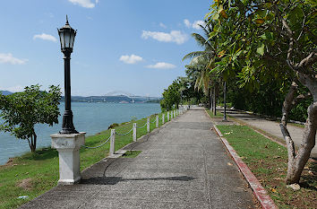 Promenade am Panamakanal