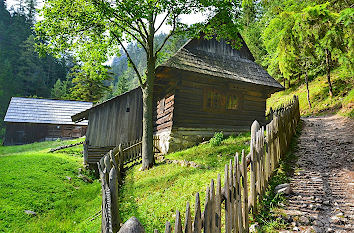 Wanderweg in den Alpen